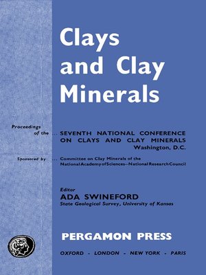 cover image of Clays and Clay Minerals - Proceedings of the Seventh National Conference on Clays and Clay Minerals